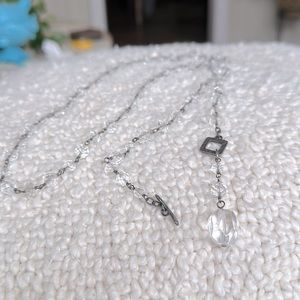 Clear Silpada necklace